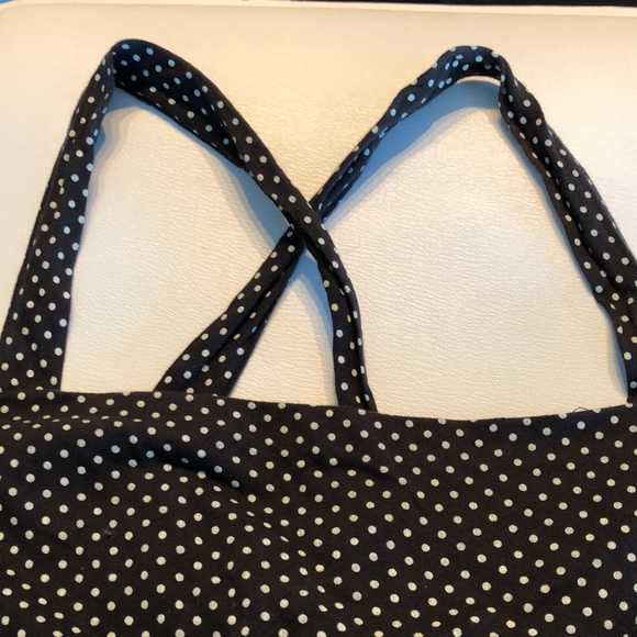 J. CREW Polkadot ruffle tank - Picture 3 of 4